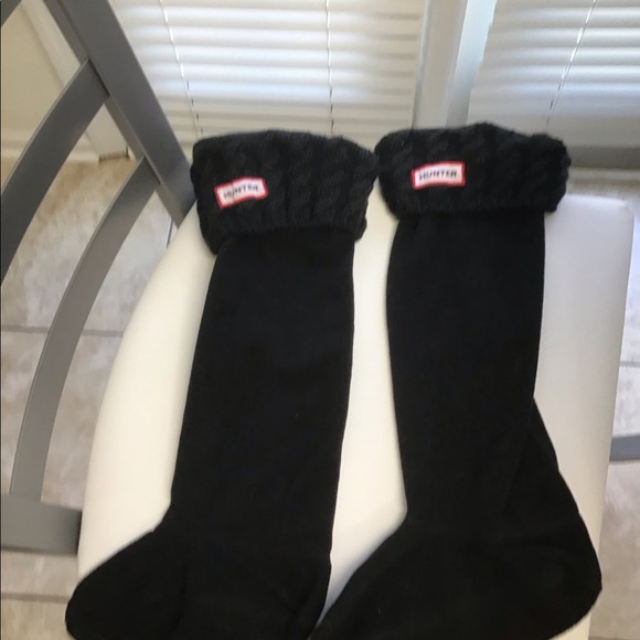Other - Hunter Tall Black Socks For Boots